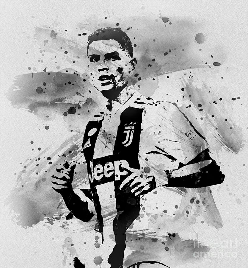 Price Can Be Less To Rs 1000 White Frame Ronaldo (CR7) sketch, Size: A4 at  Rs 2000/page in Amargarh