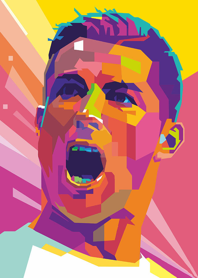 Cristiano Ronaldo Digital Art by Tom Cage | Fine Art America