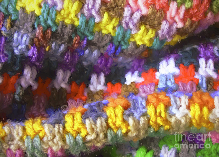 Crochet Mixed Media by Susan Lafleur