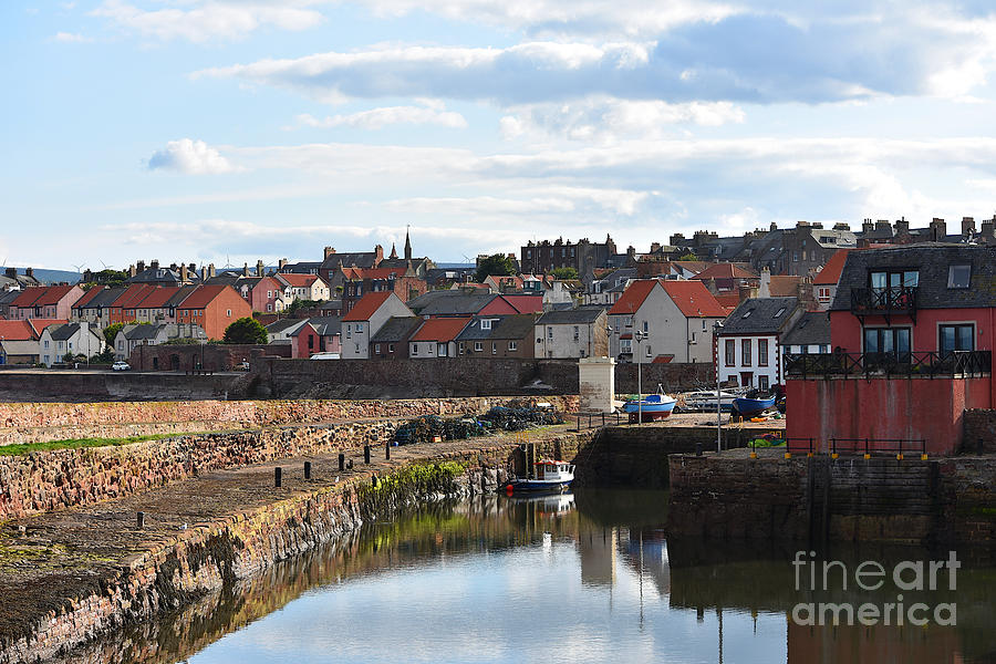 Cromwell Harbour, Dunbar Photograph by Yvonne Johnstone