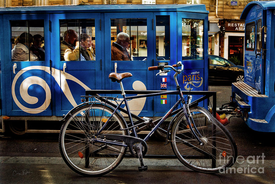 Crooked Wheel Bicycle of Paris Photograph by Craig J Satterlee