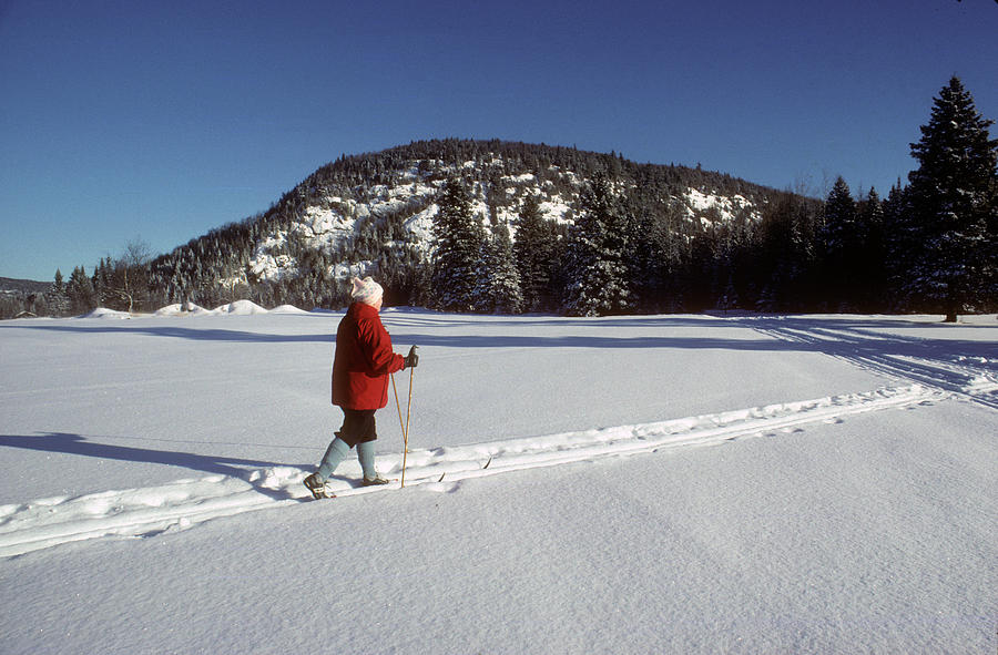 Cross country skiing Photograph by Winston Fraser Fine Art America