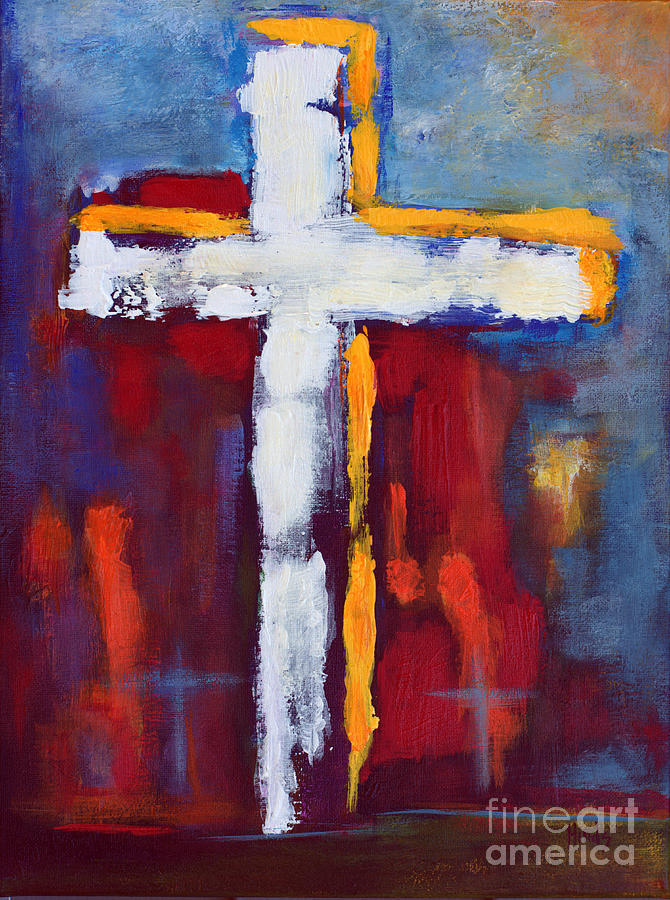 Cross Painting by David Hinds | Fine Art America