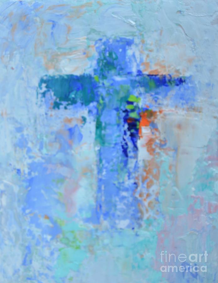 Man's Remedy - The Cross 2 Painting by Philip Jones | Fine Art America