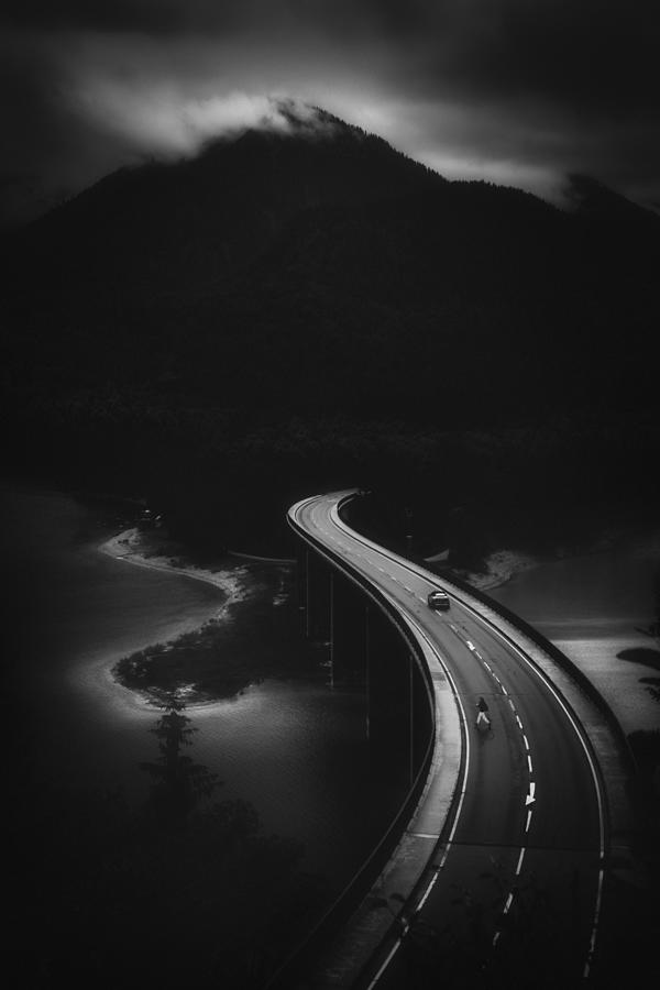 Mountain Photograph - Crossing by Patrick Aurednik