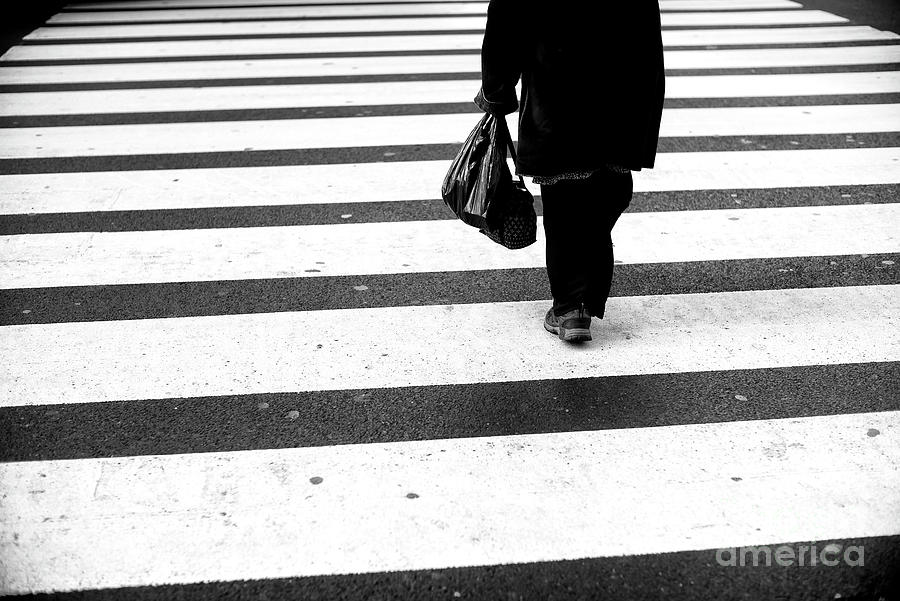 Crossings At Your Own Pace New York City Photograph by John Rizzuto