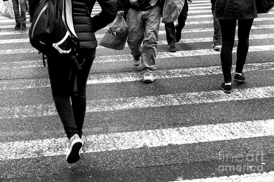 Crossings Daily New York City Photograph by John Rizzuto