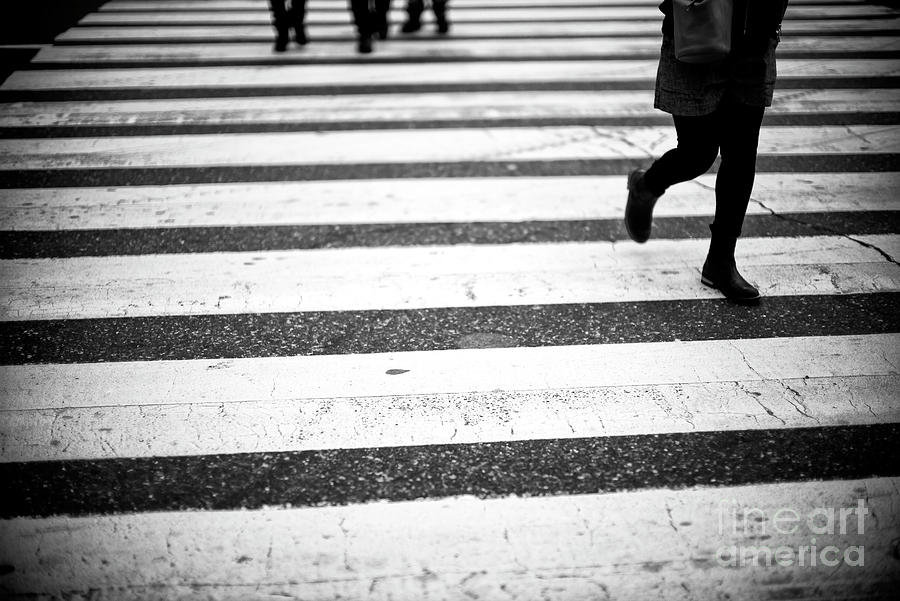Crossings In Pursuit New York City Photograph by John Rizzuto