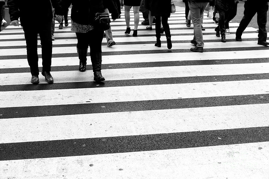 Crossings Legs in Motion New York City Photograph by John Rizzuto ...