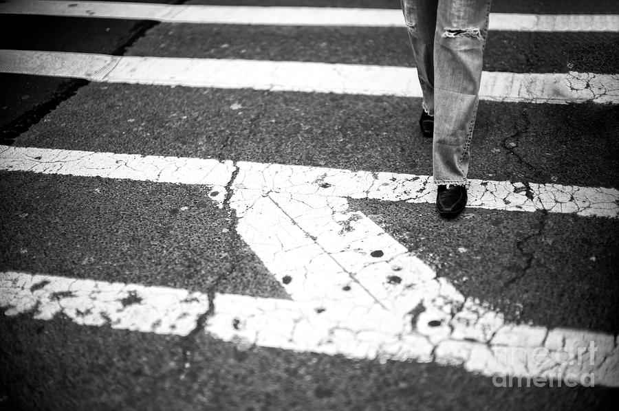 Crossings Slowly New York City Photograph by John Rizzuto
