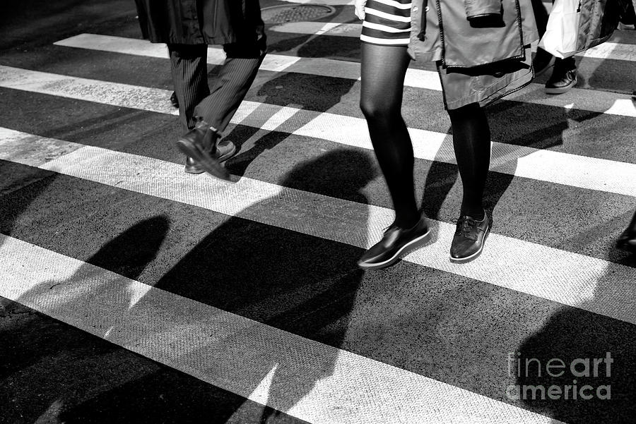 Crossings Striped New York City Photograph by John Rizzuto