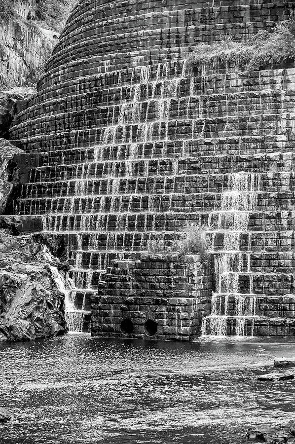 Croton Dam Spillway Photograph by Alan Goldberg