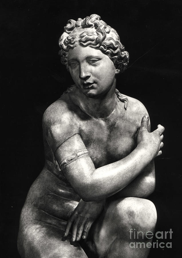 Crouching Venus Sculpture by Greek School