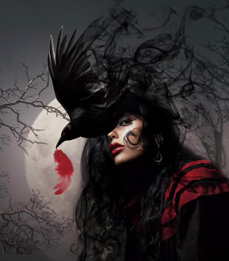 Crow Photograph by Natalia Simongulashvili   ( Nataliorion )