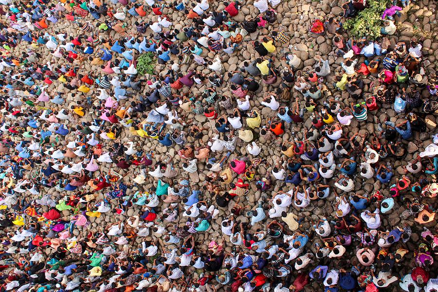 Crowds Of People Photograph by Farhan Labib