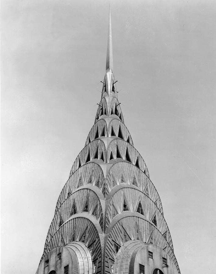Crown Of The Chrysler Building Photograph by Frederic Lewis