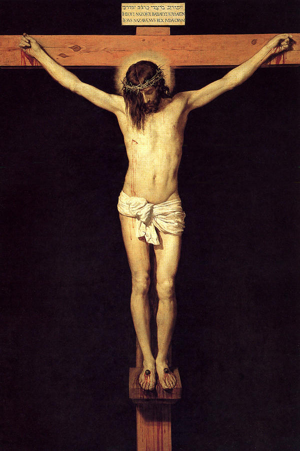 Crucified Christ Painting by Diego Velasquez Crucified Christ Painting by Diego Velasquez
