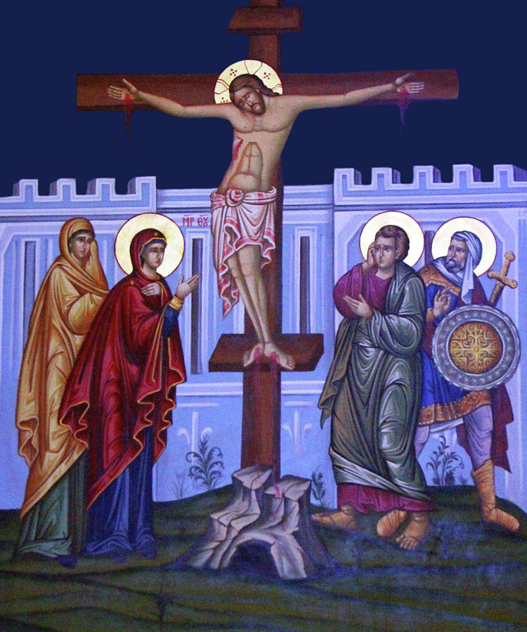 Crucifixion at Transfiguration Church Photograph by Munir Alawi - Fine ...