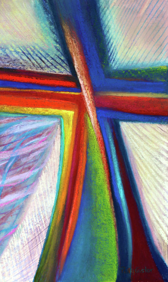 Cruciform #1 Painting by Polly Castor