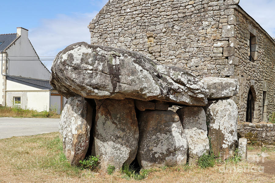 Crucuno dolmen - megalithic monument Photograph by Michal Boubin