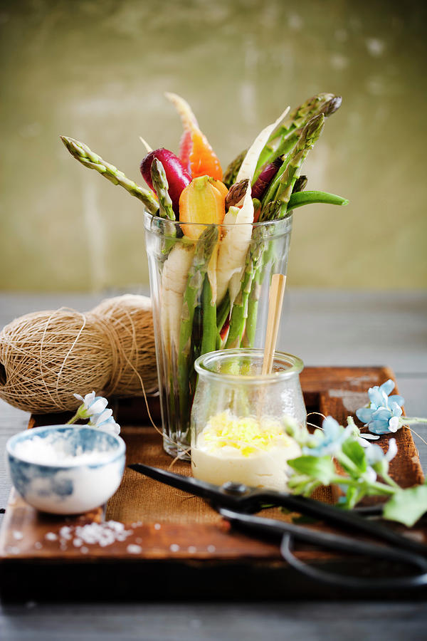 Crudites With Aioli Photograph by Colin Cooke