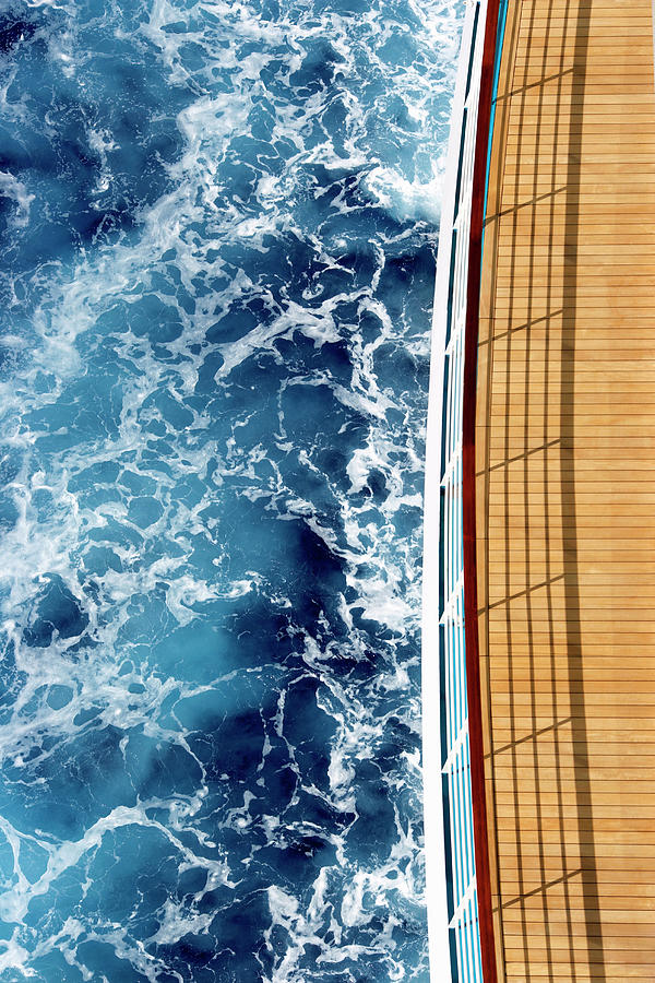 Cruise Ship And Ocean Photograph by David Sacks
