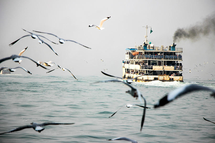 Cruise Ship Pollution Photograph by Md Sabbir