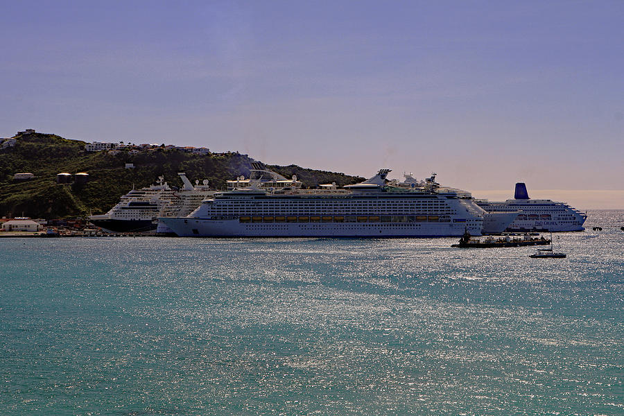 Cruise Ships Photograph by Tony Murtagh