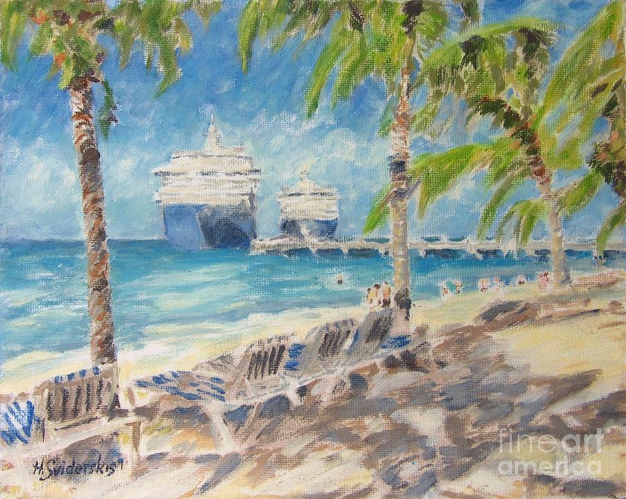 Cruising Caribbean Painting