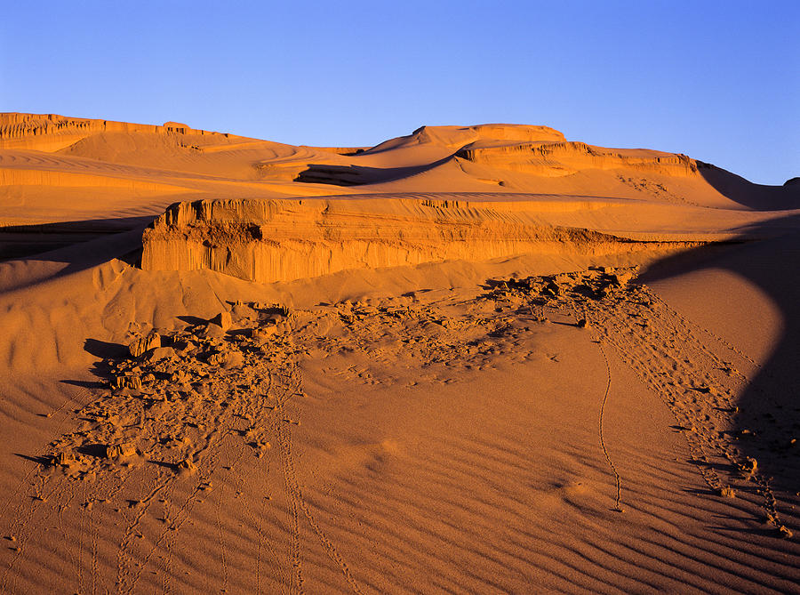 Crumbling Dunes Photograph by Robert Potts