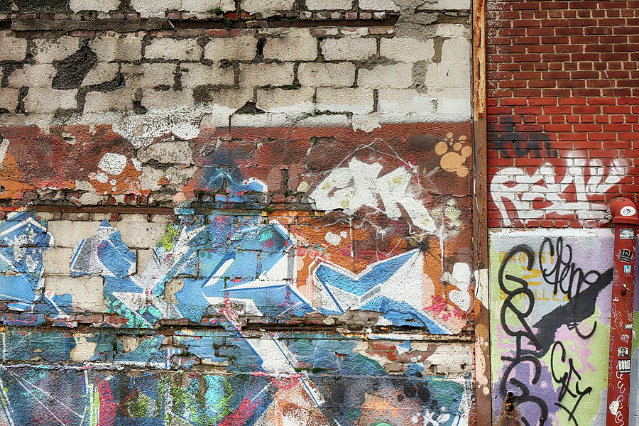 Crumbling Wall Photograph by Cate Franklyn