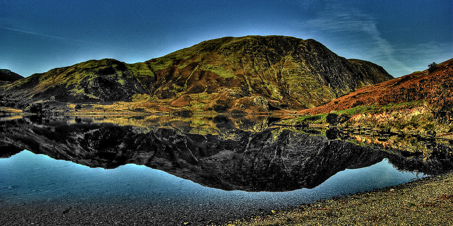 Crummock Water Reflections Photograph by Steve Drummond Photography