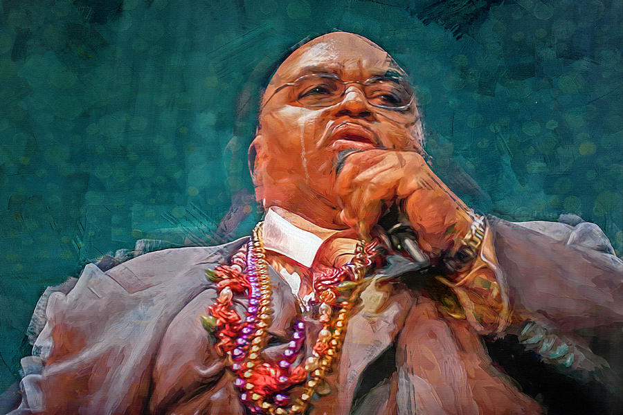 Cry to Me, Solomon Burke Mixed Media by Mal Bray