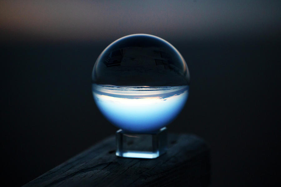 Crystal Ball 3 Photograph by David Stasiak