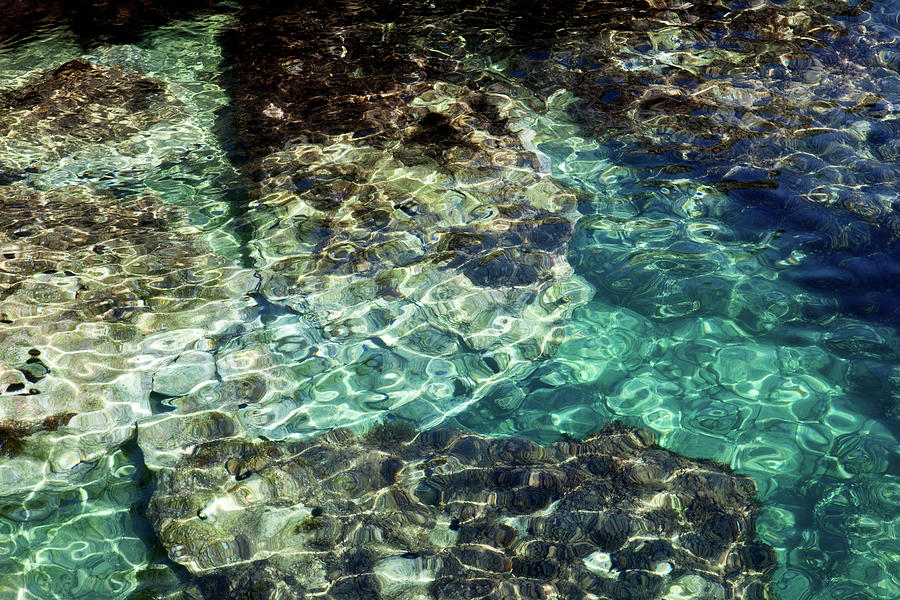 Crystal Clear Water, Dhermi, Albanian Riviera, Albania Photograph by Florian Stern