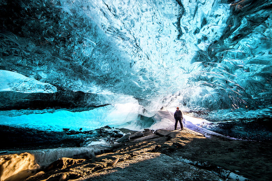 Crystal Ice-cave Photograph by Pall Jokull - Www.flickr.com/photos/palljokull