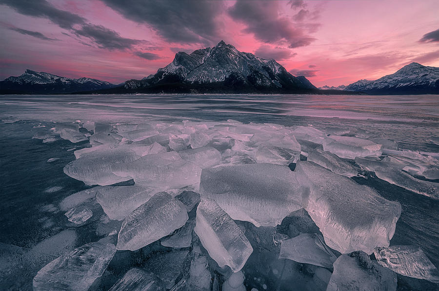 Crystal Ice Photograph by Lydia Jacobs
