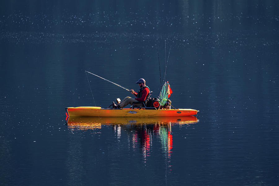 Crystal Lake Morning Photograph by John Haldane