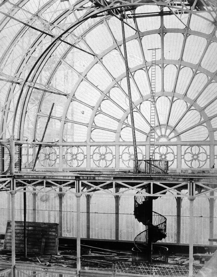 Crystal Palace Photograph by Philip Henry Delamotte