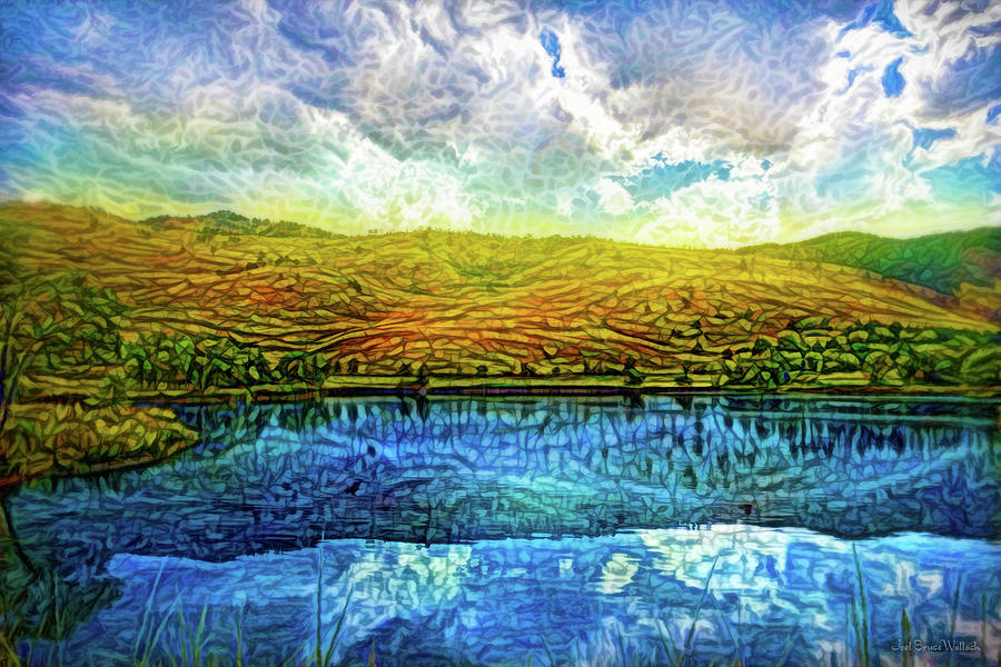 Crystal Sky Reflections Digital Art by Joel Bruce Wallach