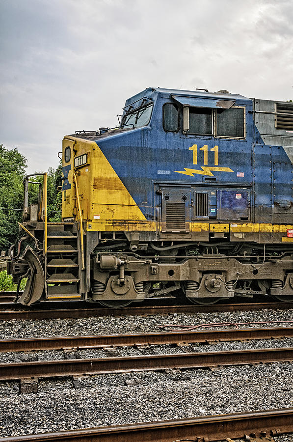 CSX CW44AC Locomotive No 111, Brunswick, Maryland Photograph by Mark ...