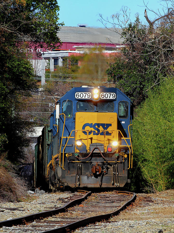 CSX Industrial Track Photograph by Joseph C Hinson