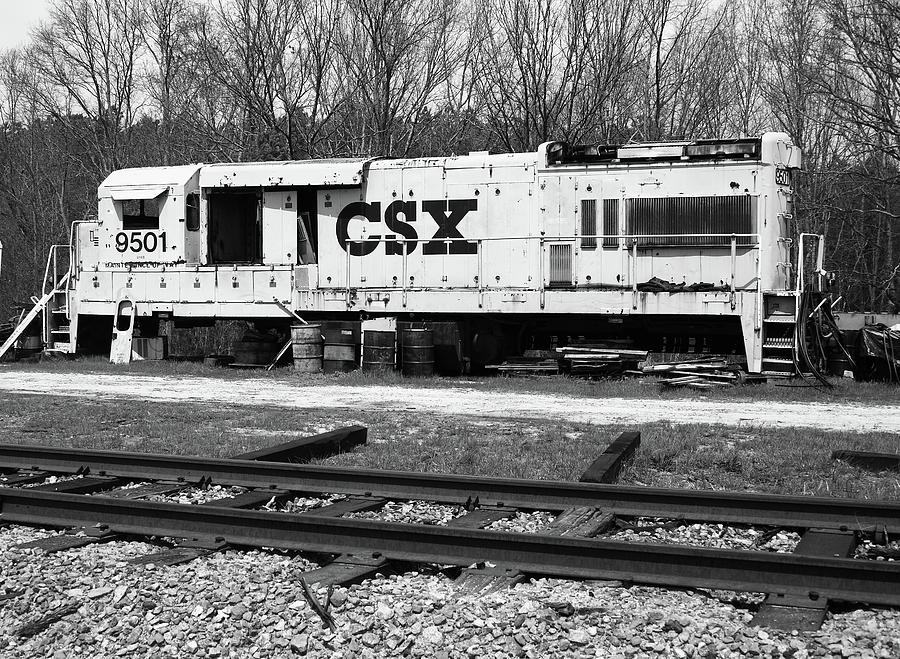 Csx U18b 9500 B W 1 Photograph By Joseph C Hinson