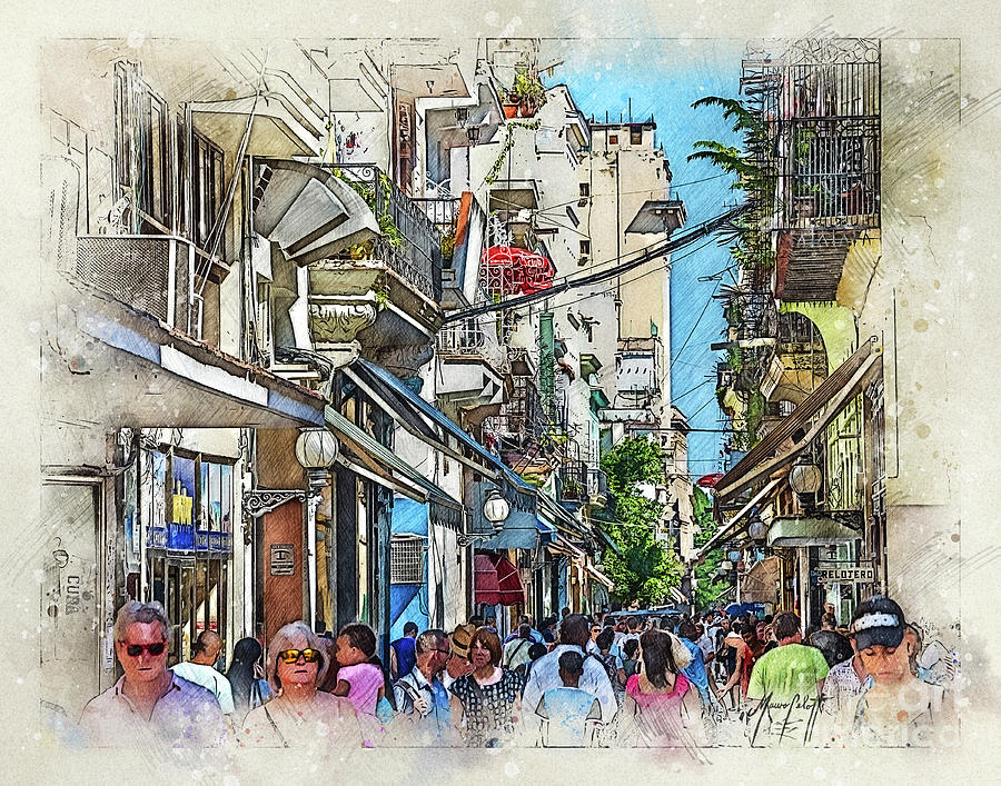 Cuba alleyway 1 by Mauro Celotti Cuba alleyway 1 by Mauro Celotti