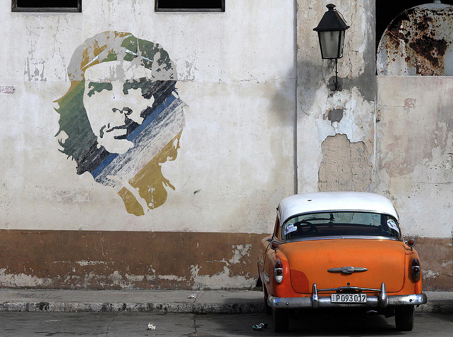 Car Photograph - Cuba by Bror Johansson