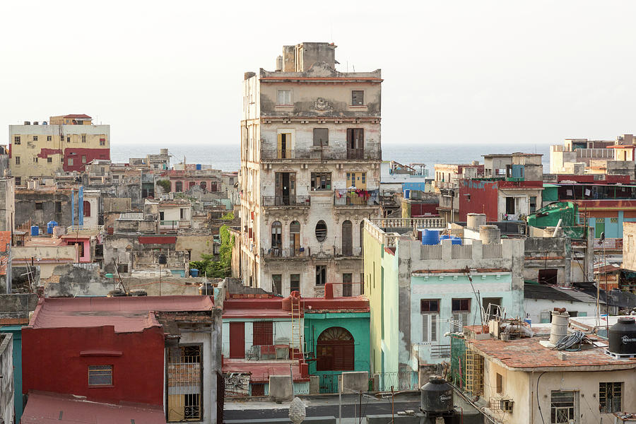 Cuba, Havana Building Overviews Photograph by Jaynes Gallery - Fine Art ...