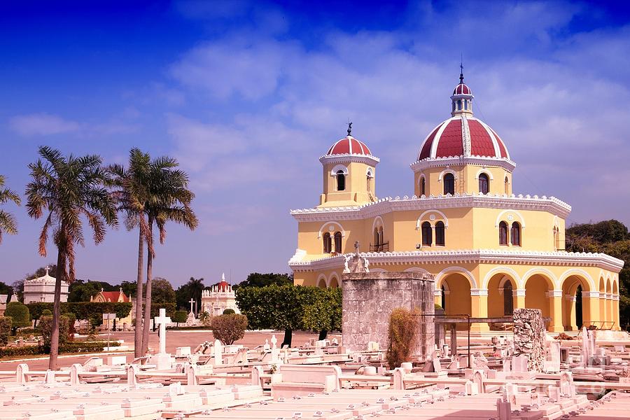 Color Photograph - Cuba - The Main Cemetery Of Havana by Tupungato Color Photograph - Cuba - The Main Cemetery Of Havana by Tupungato