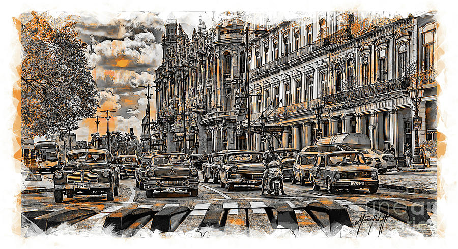 Cuba Traffic 1c by Mauro Celotti Cuba Traffic 1c by Mauro Celotti