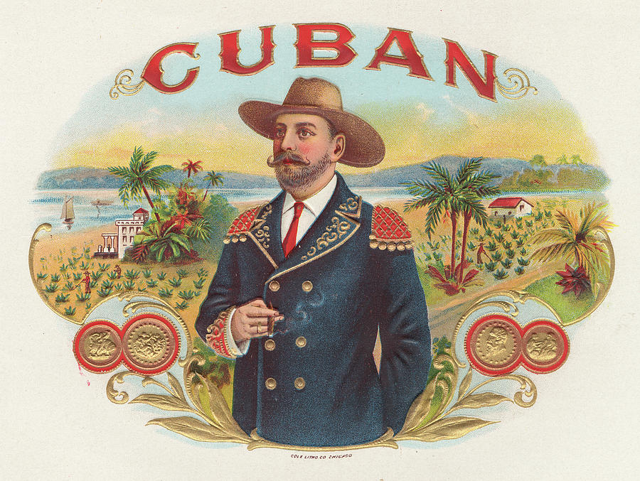 Cuban Painting by Art Of The Cigar
