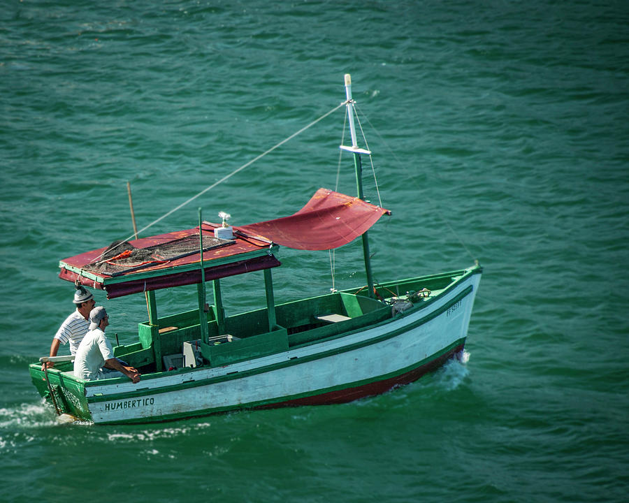 Cuban Boat Photograph by Laura Hedien